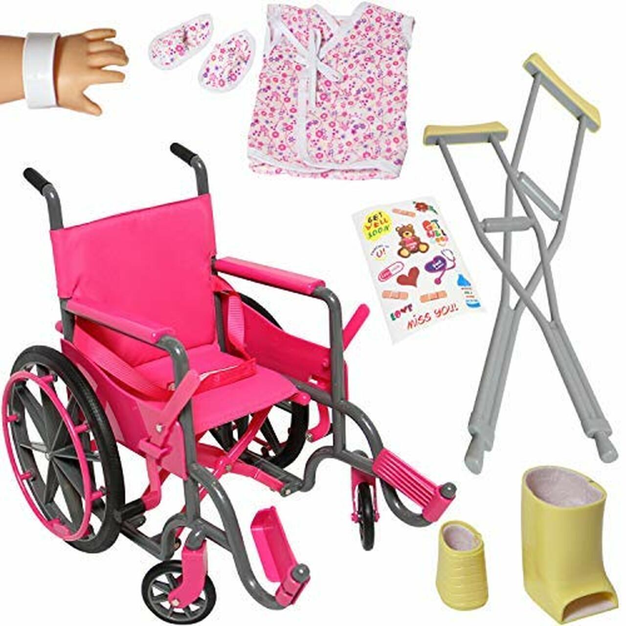 Detail Barbie Crutches And Wheelchair Nomer 52