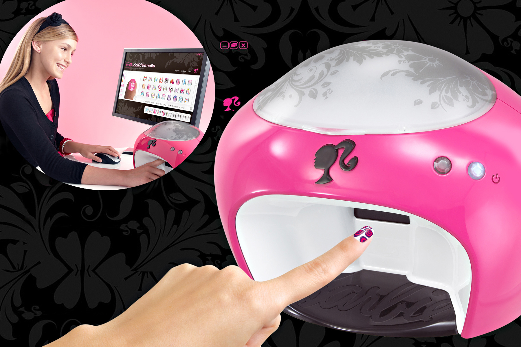 Detail Barbie Digital Nail Printer Nomer 21