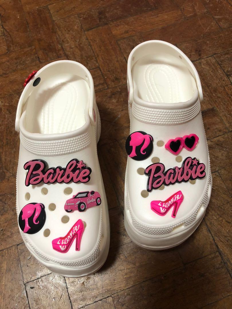 Detail Barbie Doll Crocs Nomer 40
