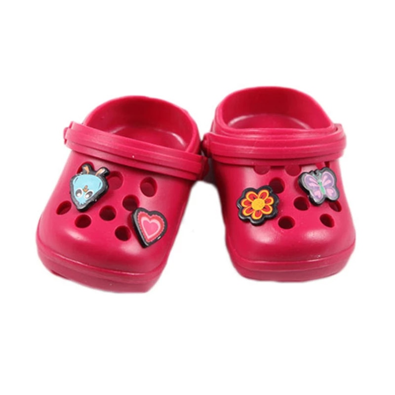 Detail Barbie Doll Crocs Nomer 9