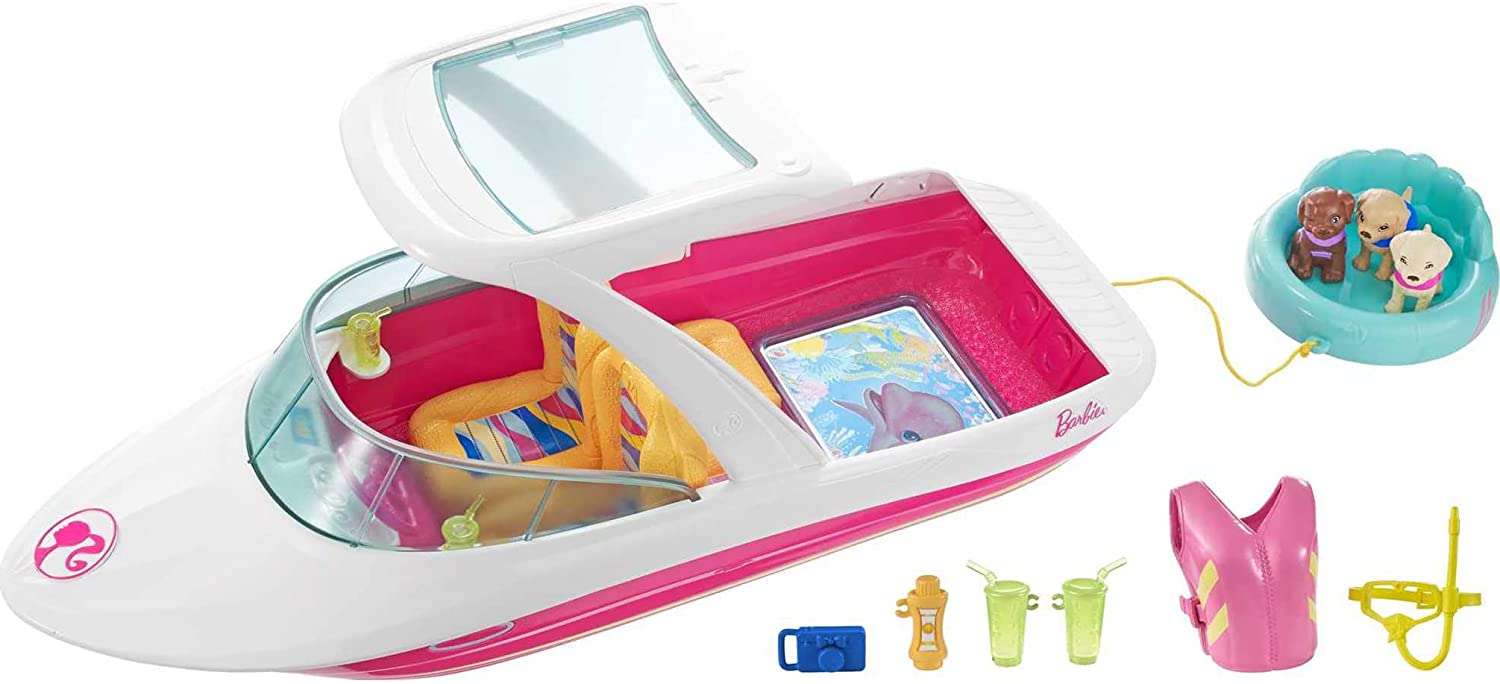 Barbie Dolphin Magic Ocean View Boat - KibrisPDR