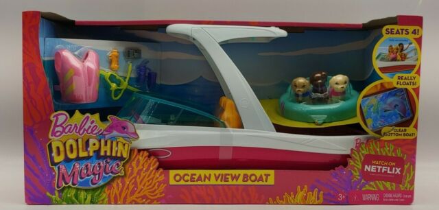 Detail Barbie Dolphin Magic Ocean View Boat Nomer 31