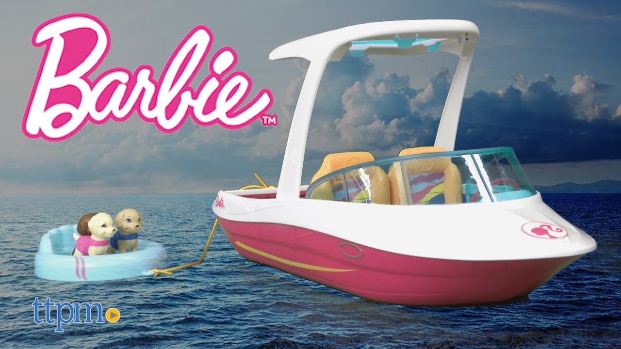 Detail Barbie Dolphin Magic Ocean View Boat Nomer 8