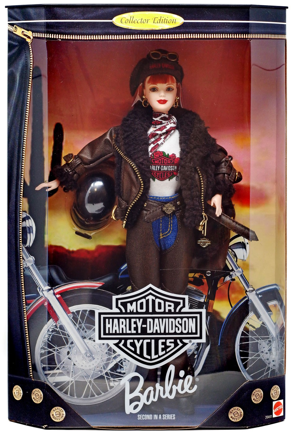 Detail Barbie Harley Davidson Motorcycle Koleksi Nomer 3