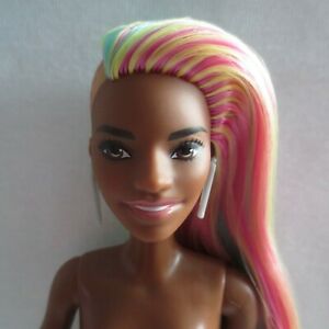 Detail Barbie Leopard Rainbow Hair Nomer 37