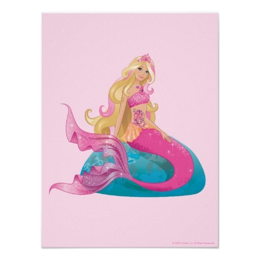 Detail Barbie Mermaid Clipart Nomer 19