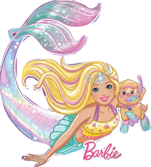 Detail Barbie Mermaid Clipart Nomer 28