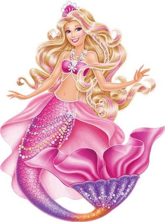 Detail Barbie Mermaid Clipart Nomer 8