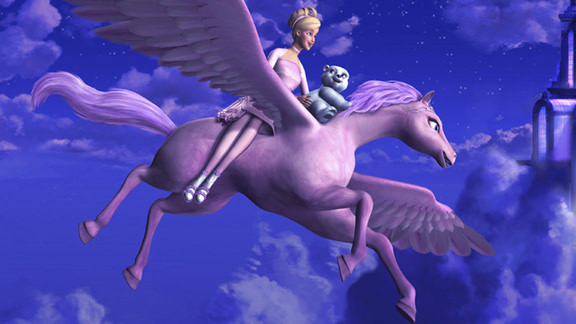 Detail Barbie Pegasus Horse Nomer 24