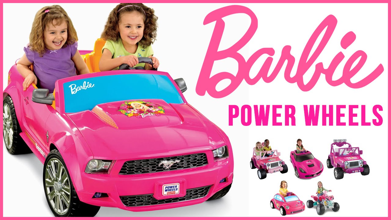 Detail Barbie Power Wheels Mustang Nomer 6