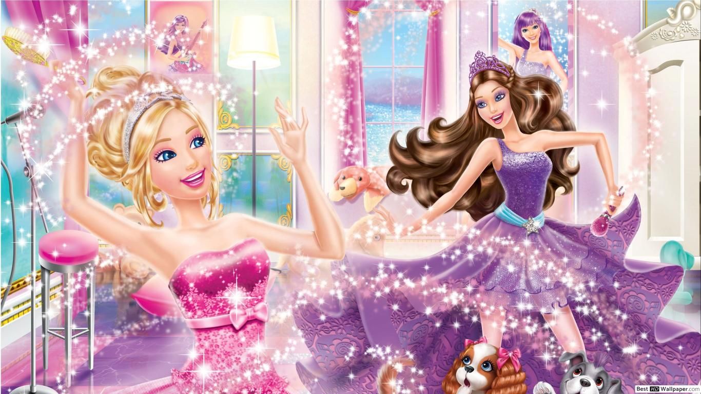 Detail Barbie Princess Wallpaper Nomer 10