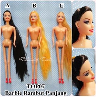 Detail Barbie Rambut Panjang Nomer 3