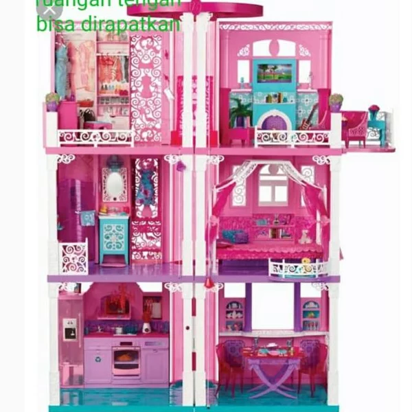Detail Barbie Rumah Tingkat Nomer 35