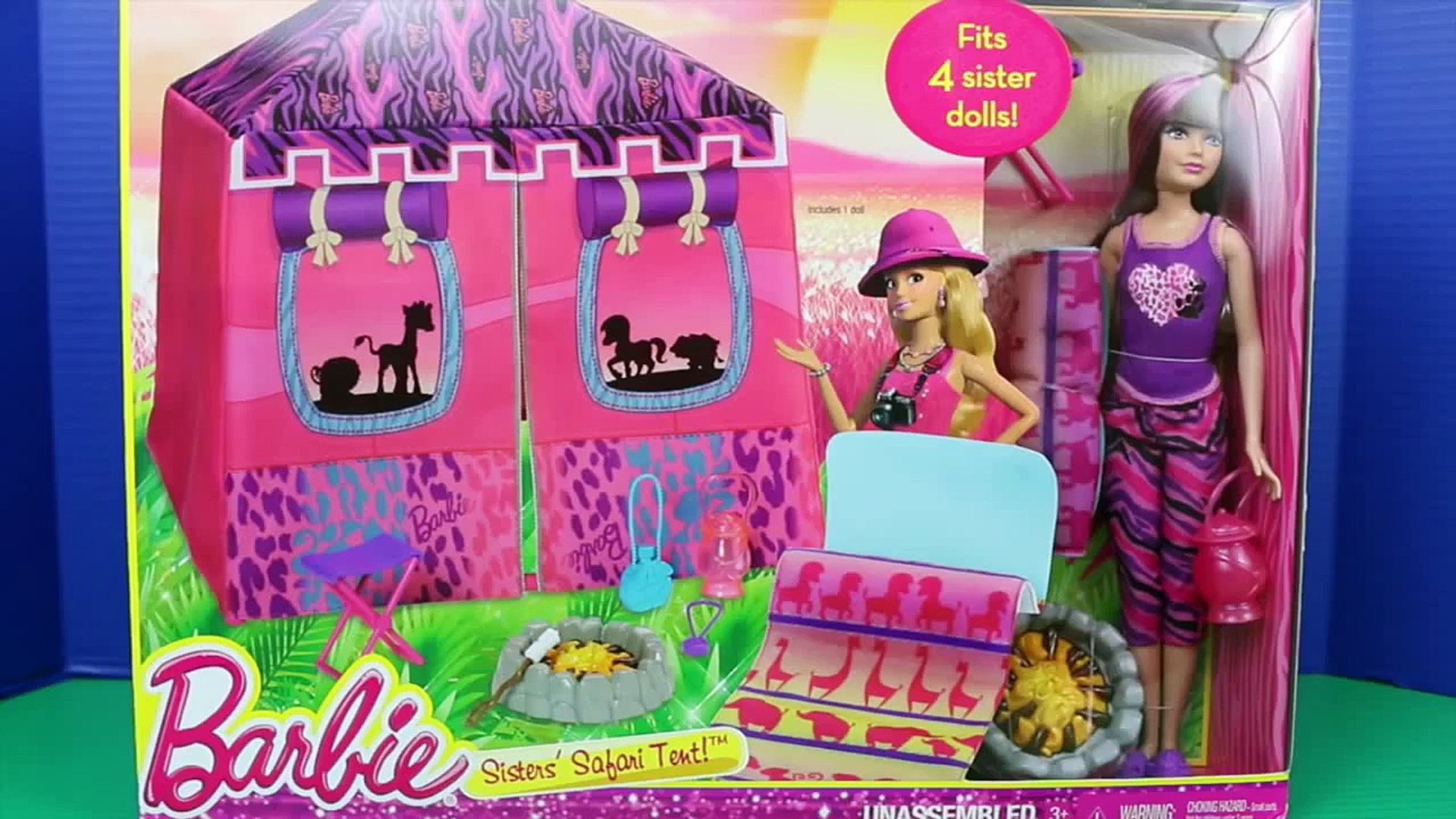 Detail Barbie Safari Tent Nomer 14