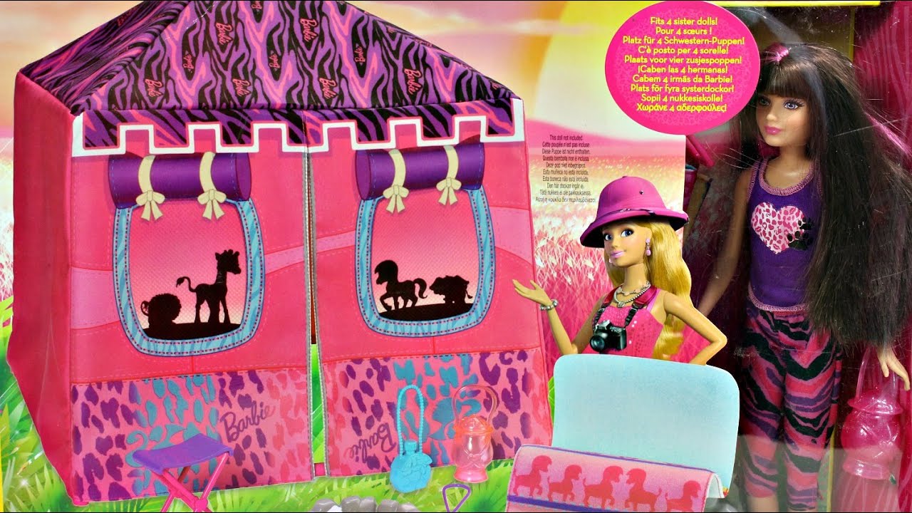 Detail Barbie Safari Tent Nomer 19