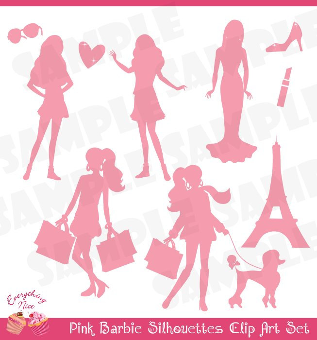 Detail Barbie Silhouette Clip Art Nomer 31