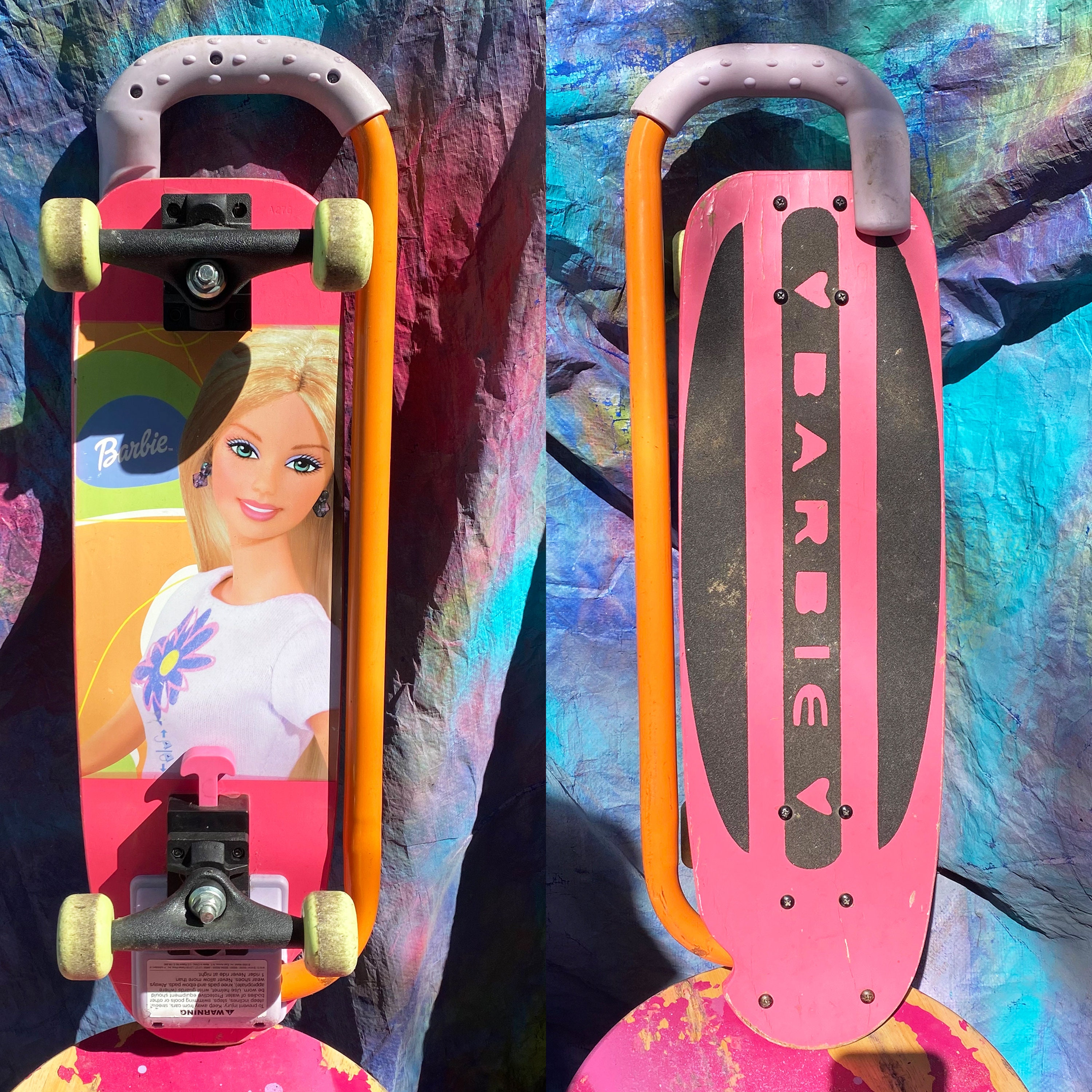 Barbie Skateboard Scooter - KibrisPDR