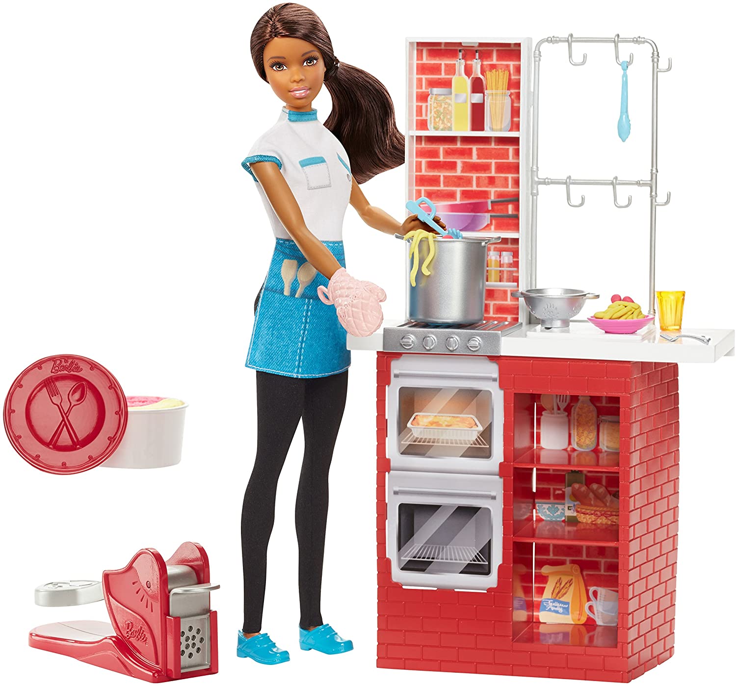 Detail Barbie Spaghetti Chef Nomer 2