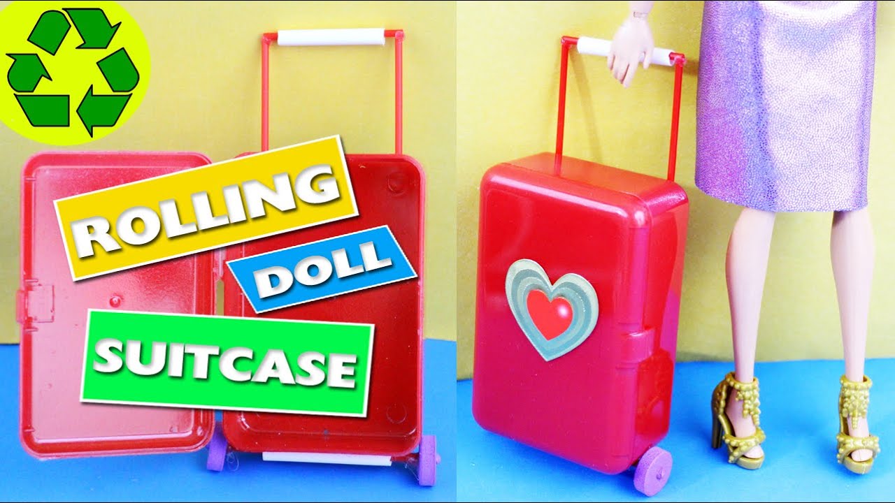 Detail Barbie Suitcase On Wheels Nomer 11