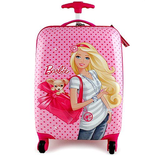 Detail Barbie Suitcase On Wheels Nomer 2
