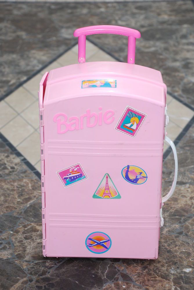 Detail Barbie Suitcase On Wheels Nomer 42