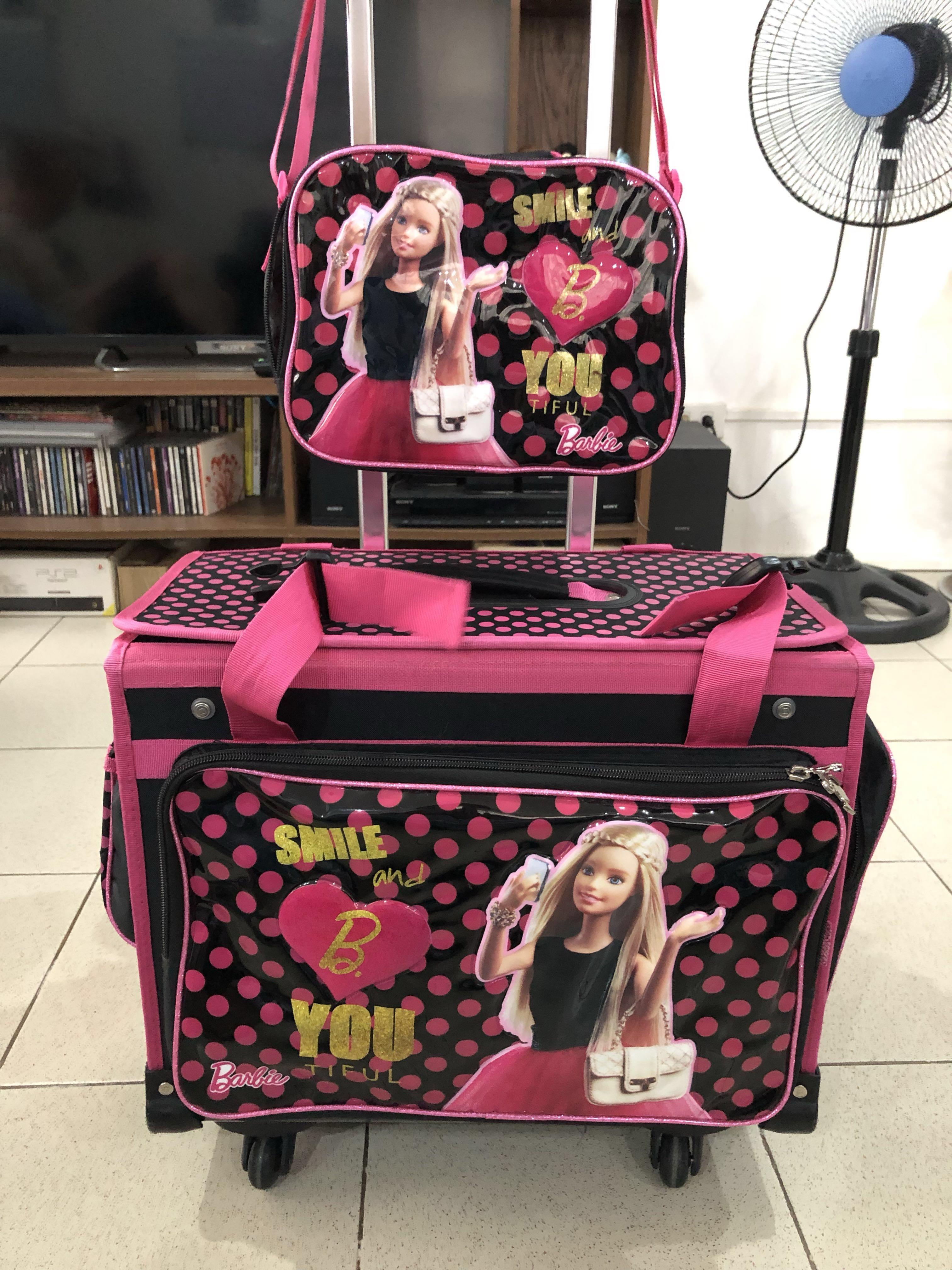Detail Barbie Suitcase On Wheels Nomer 9