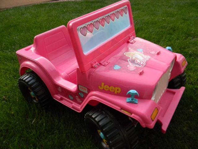Detail Barbie Take Along Jeep Battery Nomer 43