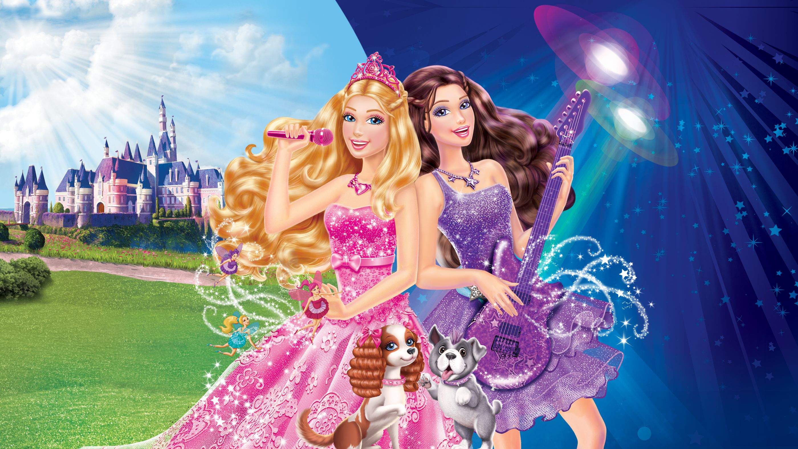 Detail Barbie The Princess And The Popstar Wallpaper Nomer 13
