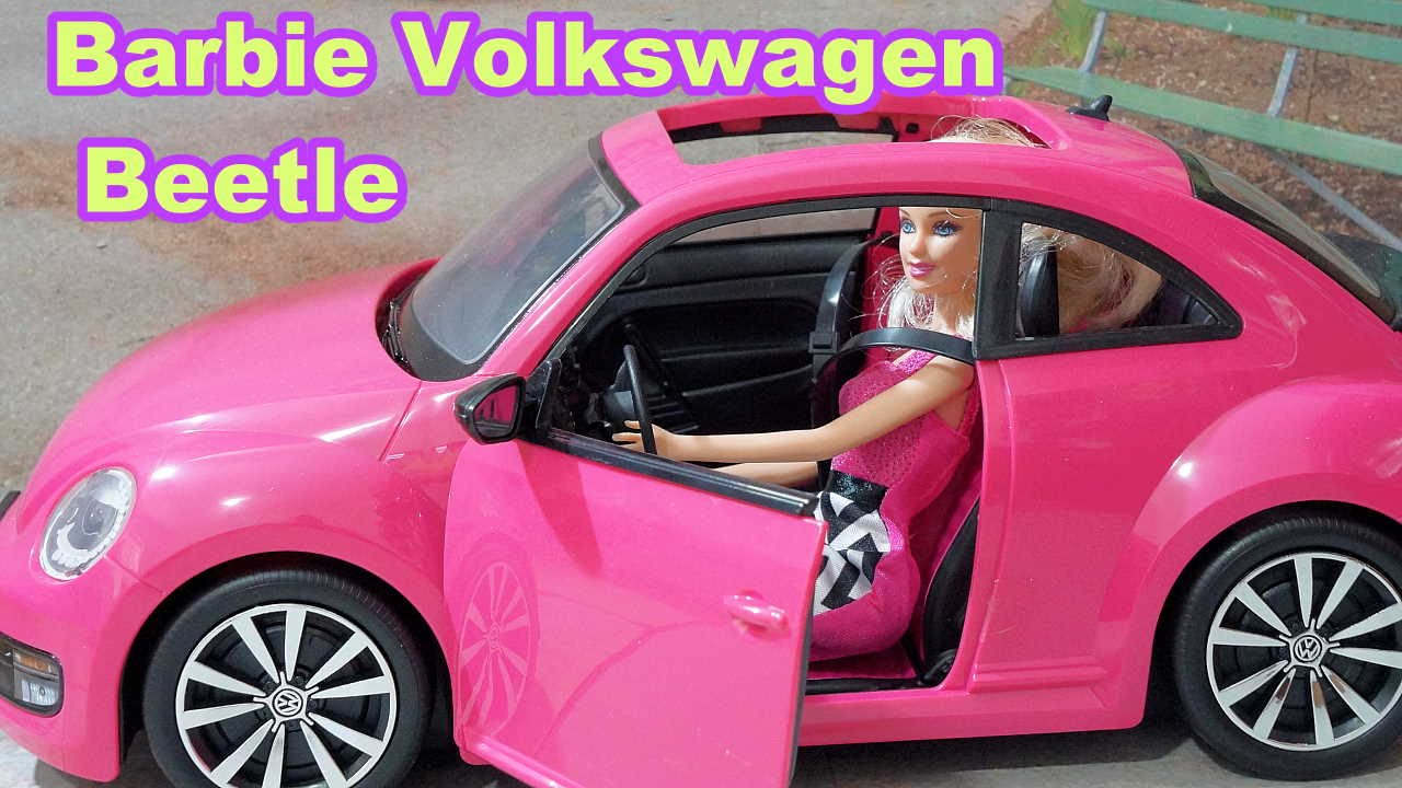 Detail Barbie Vw Bug Car Nomer 33