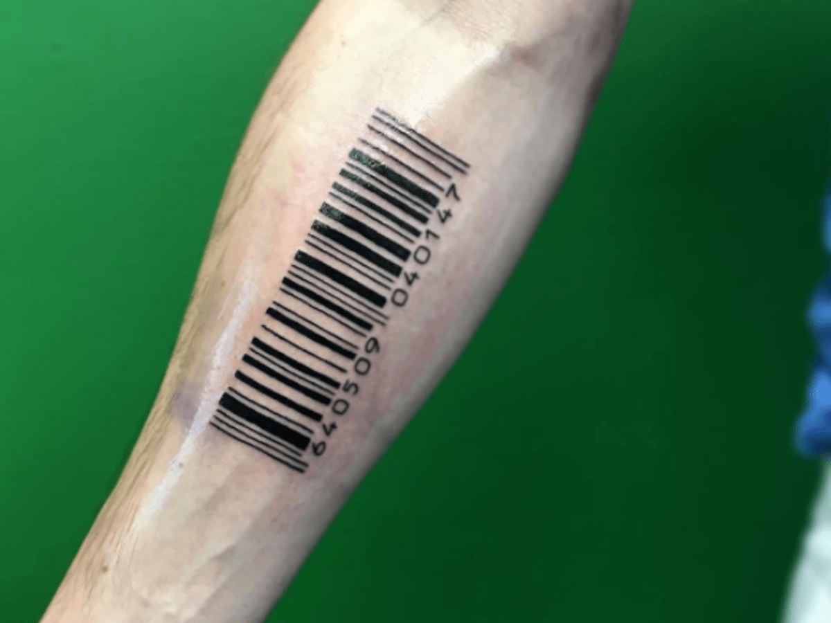 Detail Barcode Tattoo Png Nomer 27