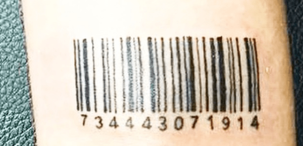 Detail Barcode Tattoo Png Nomer 42