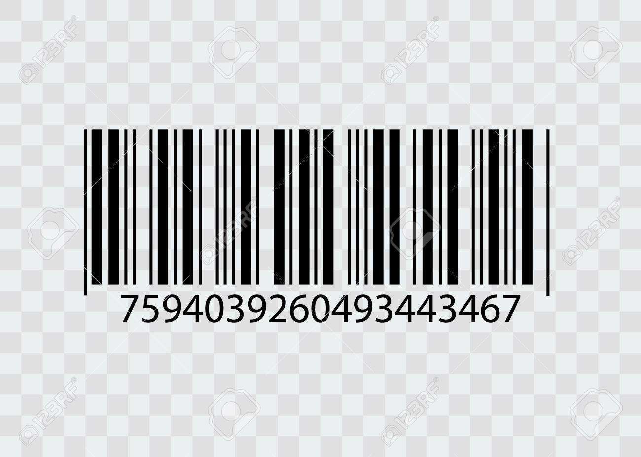 Barcode Transparent - KibrisPDR