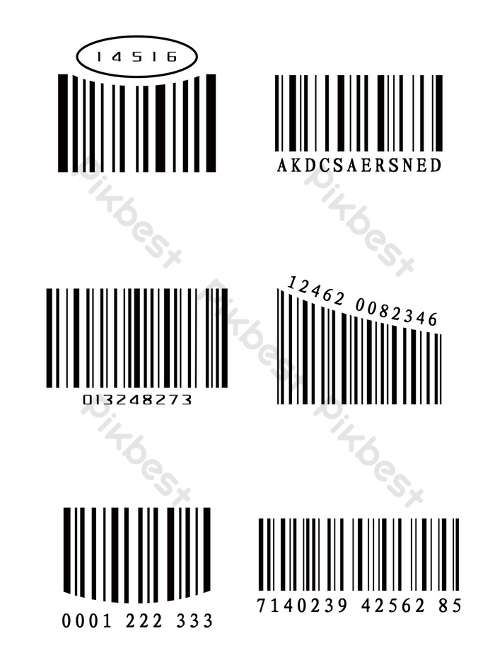 Detail Barcode Vector Png Nomer 50