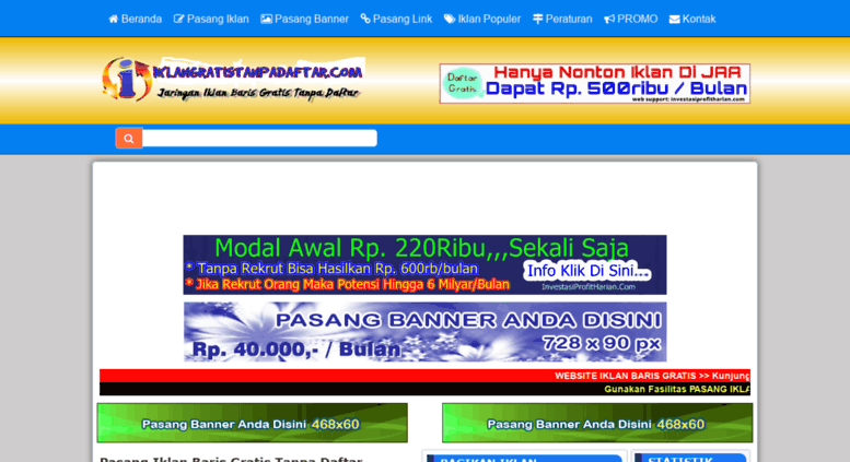 Detail Baris Iklan Gratis Nomer 22