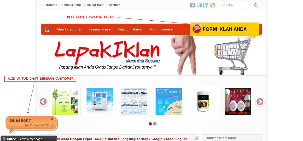 Detail Baris Iklan Gratis Nomer 5