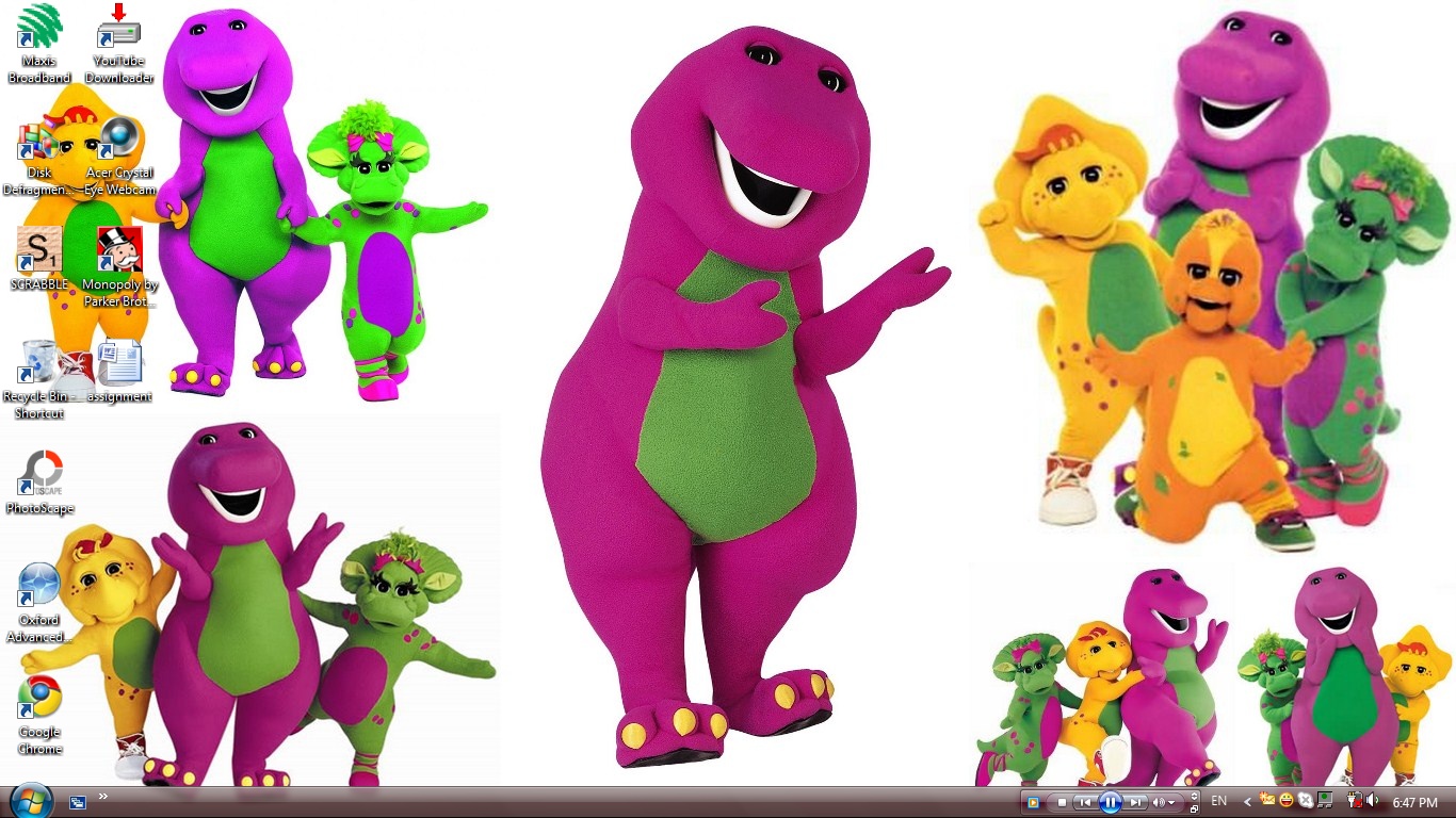 Detail Barney Wallpaper Nomer 19