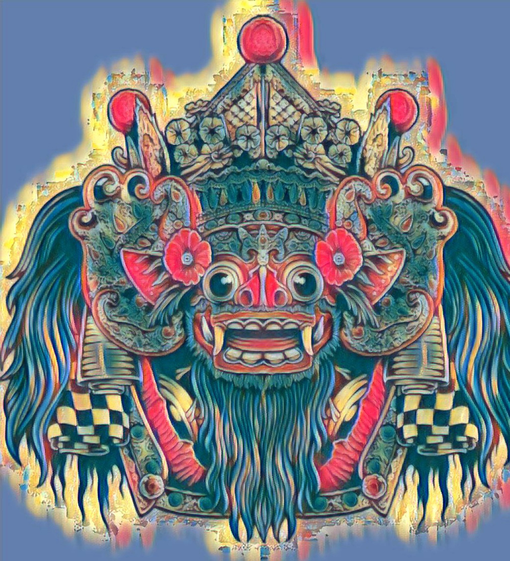 Detail Barong Bali Art Nomer 55