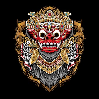 Detail Barongan Jaranan Vector Nomer 6