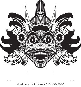 Download Barongan Jaranan Vector Nomer 56