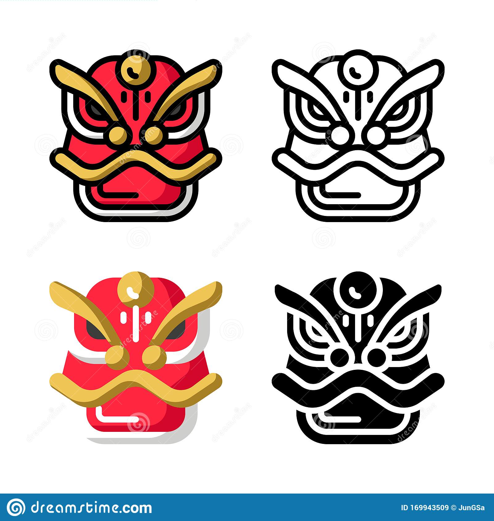 Detail Barongsai Vector Free Download Nomer 13