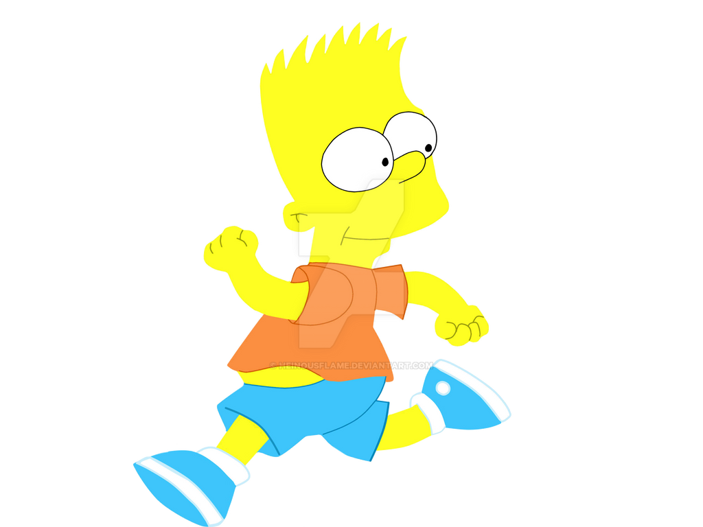 Detail Bart Running Nomer 16