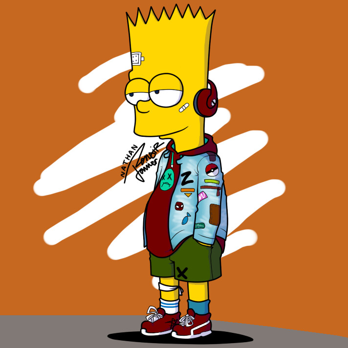 Detail Bart Simpson Nomer 13