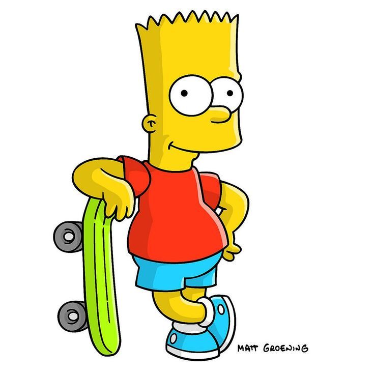 Detail Bart Simpson Full Body Nomer 15