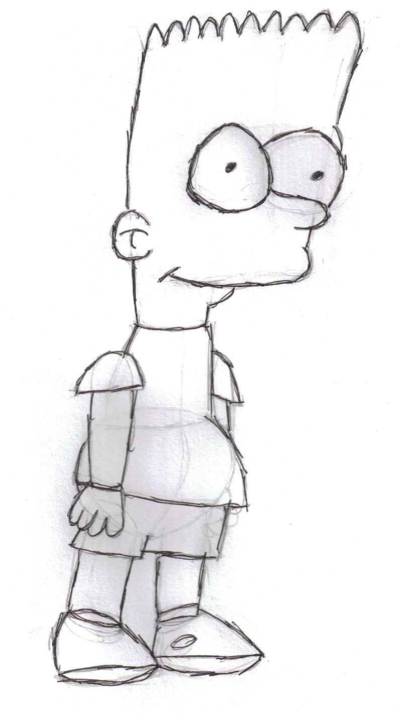 Detail Bart Simpson Full Body Nomer 34