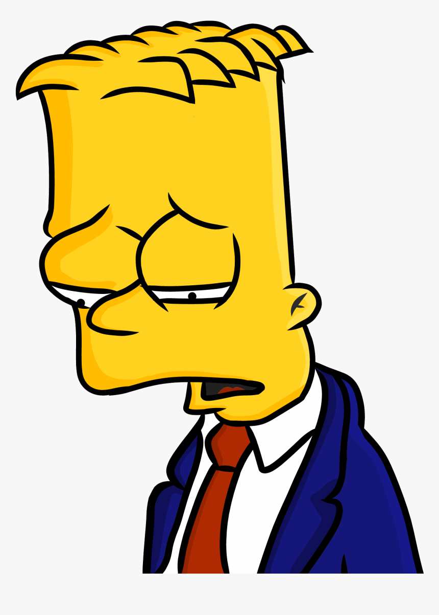 Detail Bart Simpson Sad Png Nomer 6