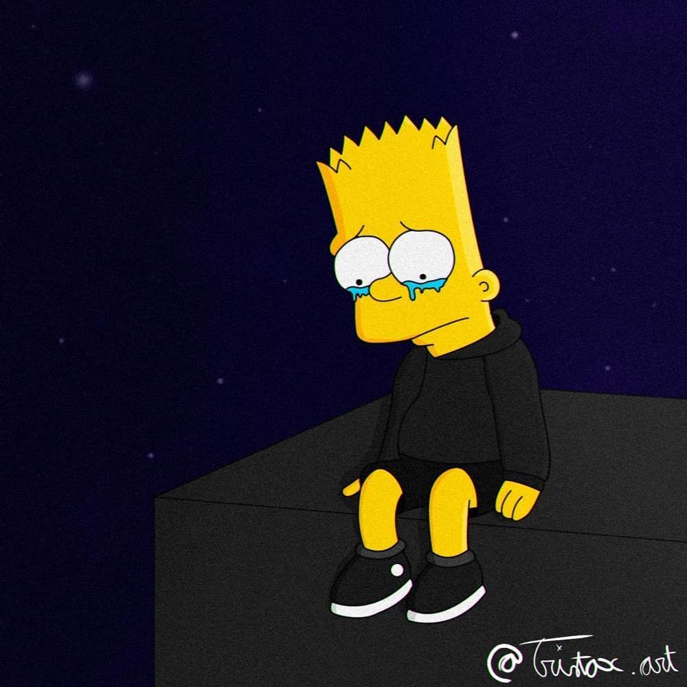 Detail Bart Simpson Sad Png Nomer 53