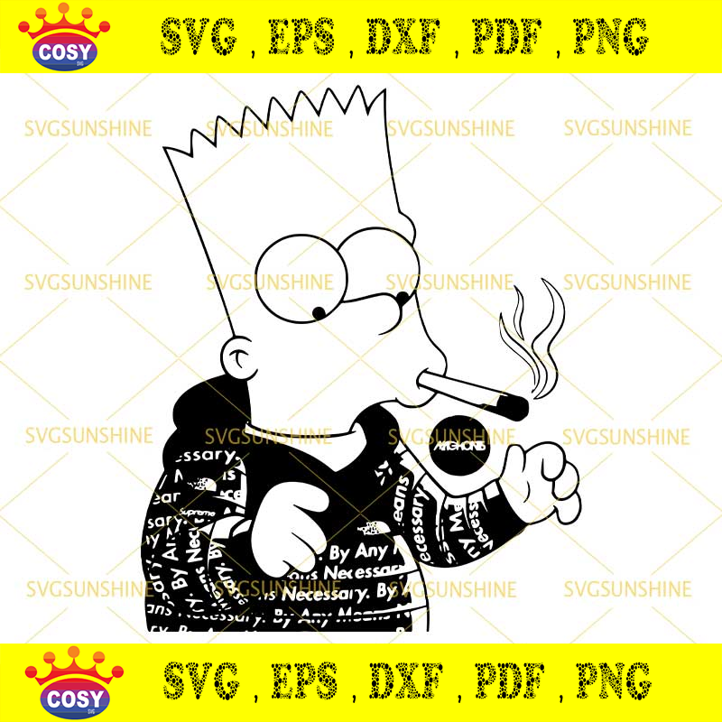 Detail Bart Simpson Svg Free Nomer 25