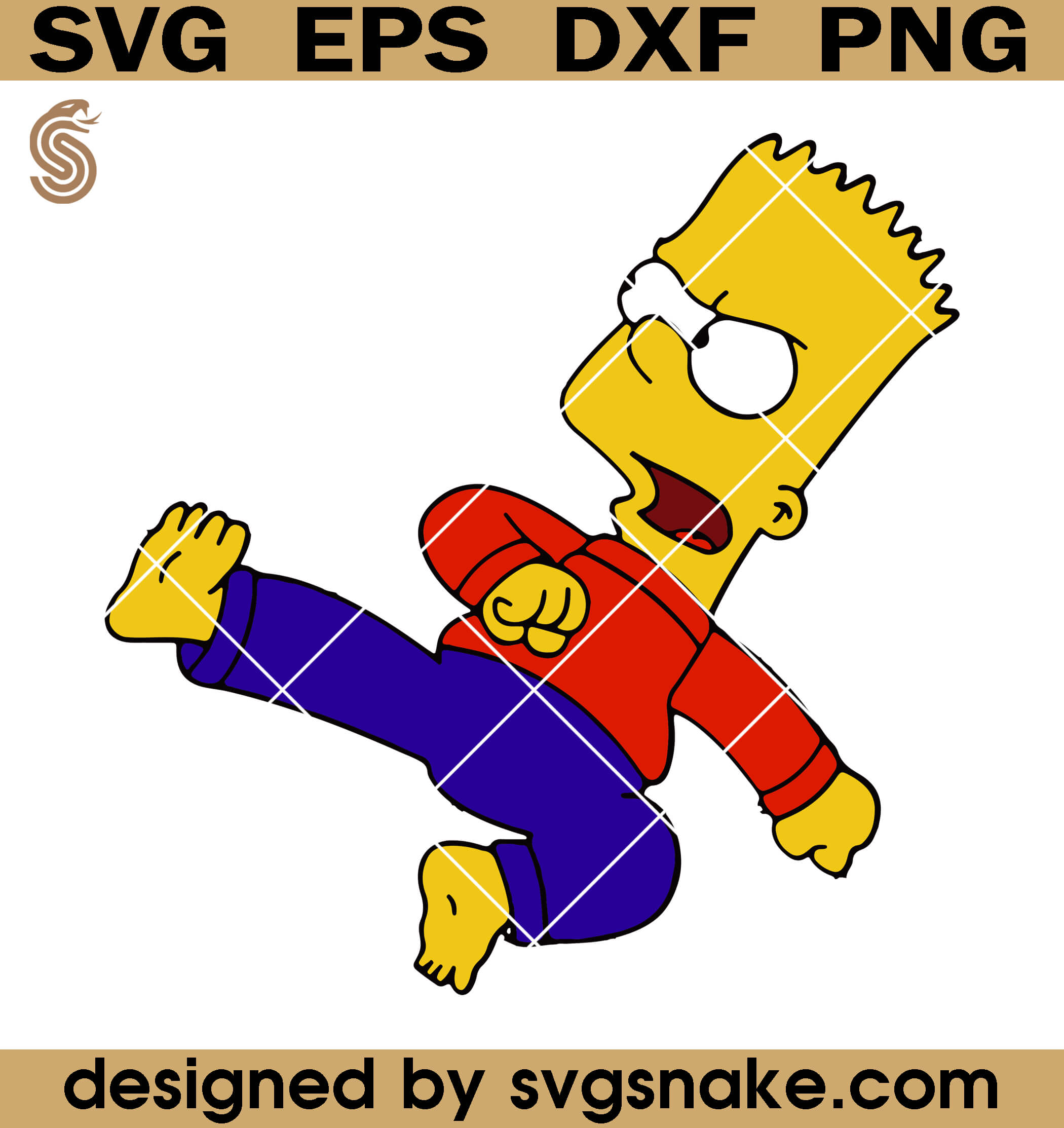 Detail Bart Simpson Svg Free Nomer 55