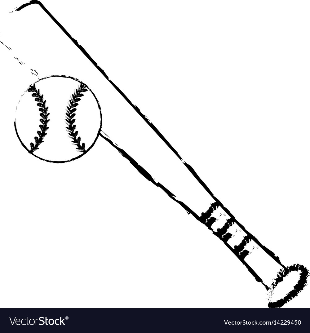 Detail Baseball Bat And Ball Images Nomer 34