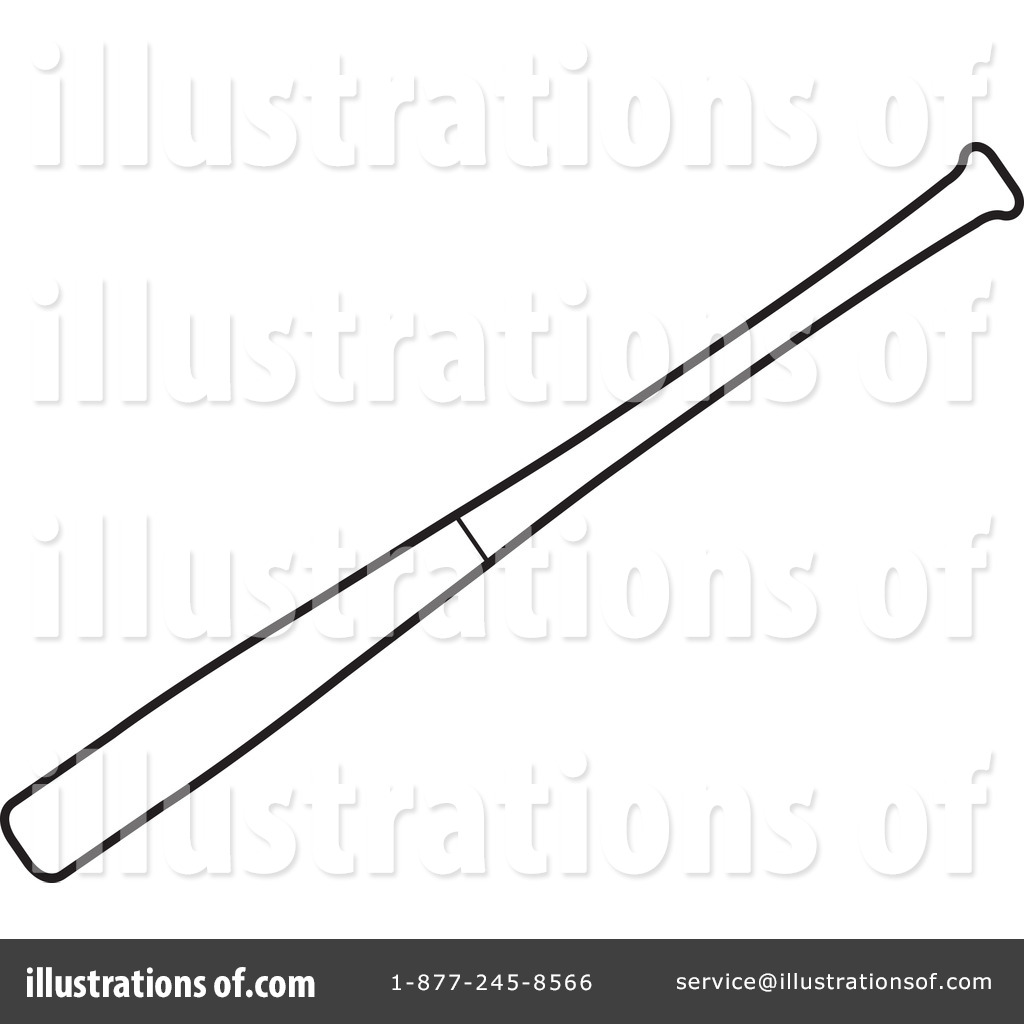 Detail Baseball Bat Clipart Free Nomer 45